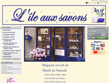 Tablet Screenshot of lileauxsavons.com